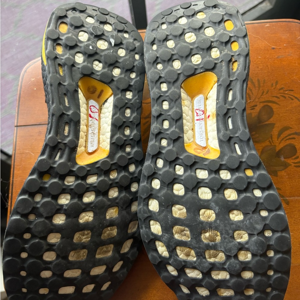 Adidas x Stella McCartney Ultraboost Slip On Knit Sneakers Gray Purple Size 9.5 - Picture 2 of 8